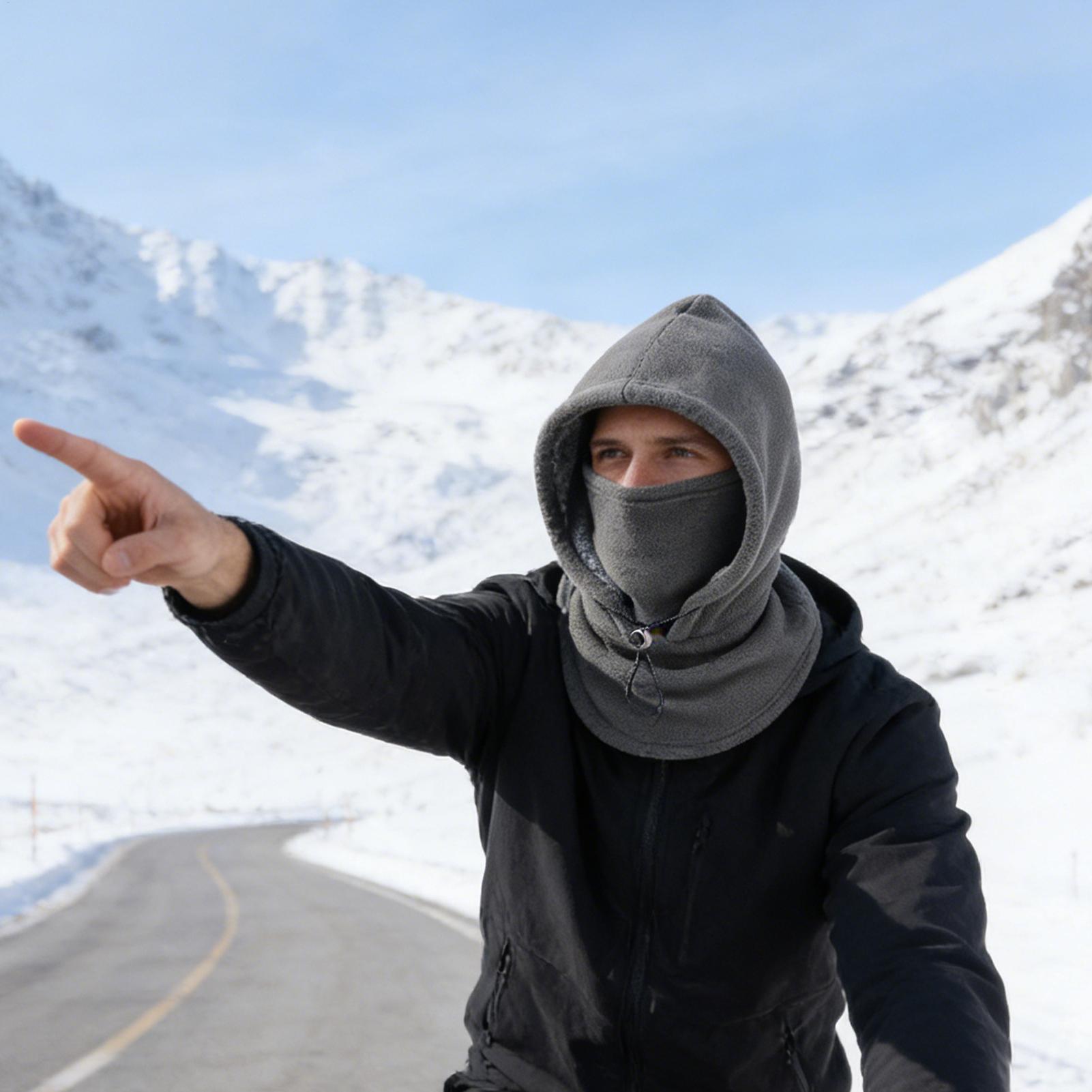 Fleece Hood Windproof Warm Adj - đánh giá và giá Cycling To Work